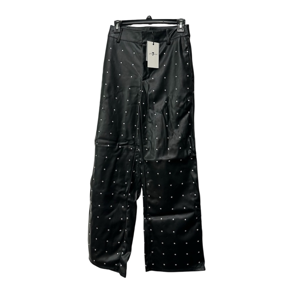 Rhinestone Leather Pants - Womens (7 For All Mankind)